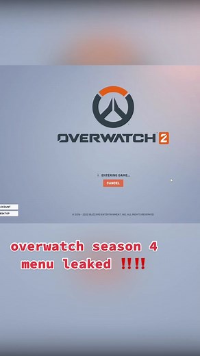 Overwatch 2 Season 4 Main Menu Datamined Update