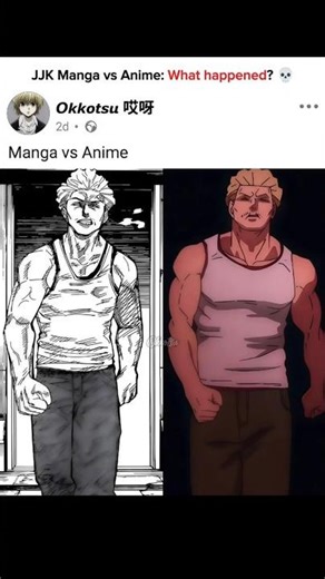 Kusakabe: Manga Art vs Anime Style * Why 🤔 #jjk