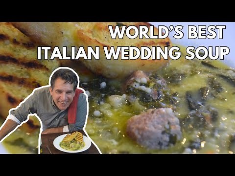 World’s Best Italian Wedding Soup | Cooking Italian with Joe
