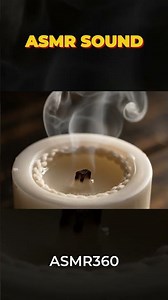 Candle Snuff Smoke ASMR | Gentle Top View Flame Extinguish #shorts