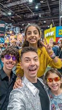 She cried to be featured in the video and brought her father!