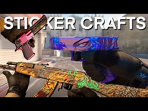 New skins sticker crafts CS2