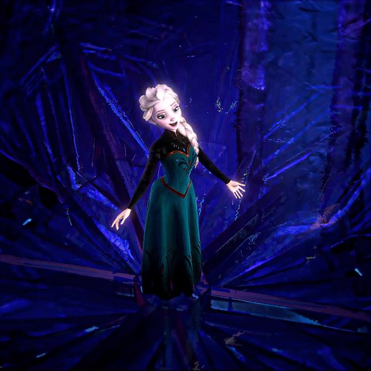 Elsa Edit from Frozen: Creative Video Effects