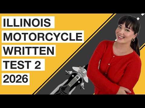 Illinois Motorcycle Written Test 2 2026 (50 Questions with Explained Answers)