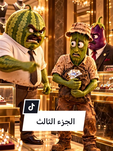 المدير اكتشف سر الألماسة… وقال إنها ملكه! #دراما_الفواكه #قصة #brainrot #dramova #فواكه_دراما