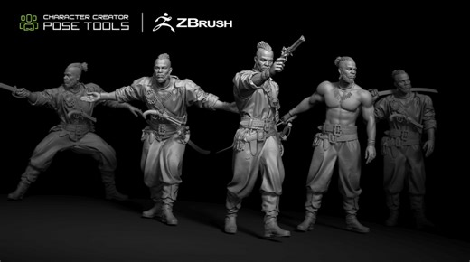 Auto-rig and Pose ZBrush Characters in New CC4 and ZBrush Posing Pipeline