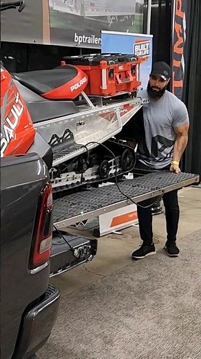 sled Ramp #snowmobile #shorts