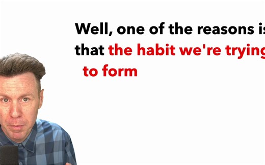 【English Coach Chad】English Speaking Practice HOW to STICK WITH the HABIT