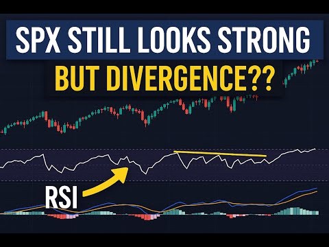 📈 SPX Still Looks Strong, But Divergence Signals Caution 🔍