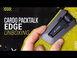 Cardo Packtalk Edge Unboxing