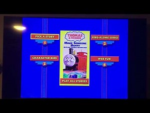 Thomas & Friends : Make Someone Happy DVD Menu Walkthrough