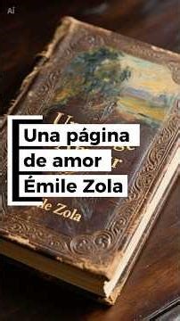 A page of love by Émile Zola #literature