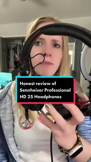 The @Sennheiser Professional HD 25 Headphones are perfect for monitoring— whether you’re recording music or voiceovers! #sennheiser #sennheiserhd25 #headphones #honestreview #productreviews #fyp