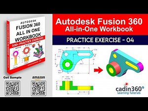 Fusion 360 Tutorial for Beginners – Exercise #4 | 3D Modeling from 2D Drawing - Day 4
