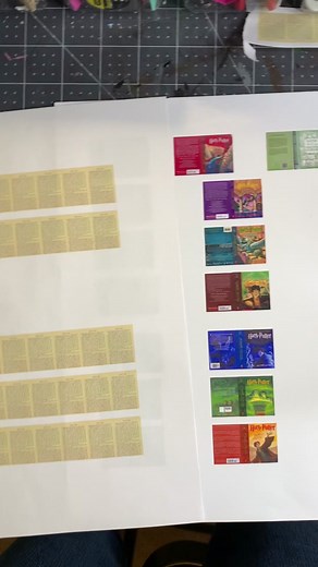 DIY Miniature Harry Potter Collection - Tiny Books Tutorial