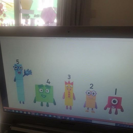 Numberblocks Intro but in PowerPoint