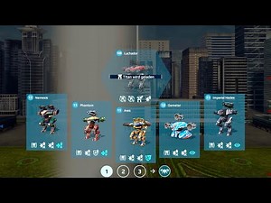 War Robots: Phantom, Ares, Hades, Nemesis, Demeter, Luchador | WR Gameplay