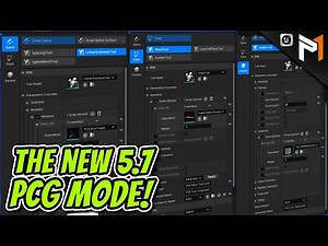 How To Use the NEW UE5.7 PCG Mode, and Tips To Make It MORE Powerful!