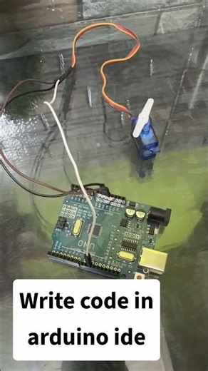 how to start servo motor , connect servo motor to arduino #servo #tech #ai #gadgets #kids #science