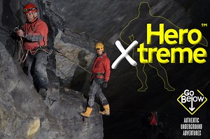 Launching on 1st June 2017 is the Go Below HERO XTREME Underground Adventure! Book your space at http://www.go-below.co.uk/hero-xtreme.asp | Go Below Underground Adventures