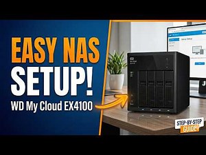 How to set up WD My Cloud EX4100 NAS Drive.