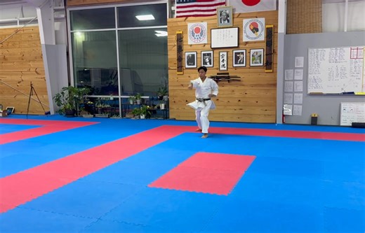 1.9K views · 41 reactions | Asai karate: Kata: Rantai 乱腿 performed by...