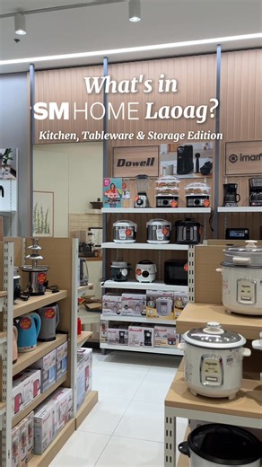 🔥 Hot drop from SM HOME LAOAG! 🔥 Your new favorite kitchenware, tableware, and storage essentials are here — and they’re as stylish as they are functional. Don’t wait — transform your home today! 🛒💥 Visit us at SM Laoag and find everything you need to create your perfect home! For all things home, shop only at SM Home! | SM Home