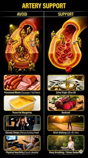 Heart Attack Risk? Improve Your Artery Health Naturally #shorts