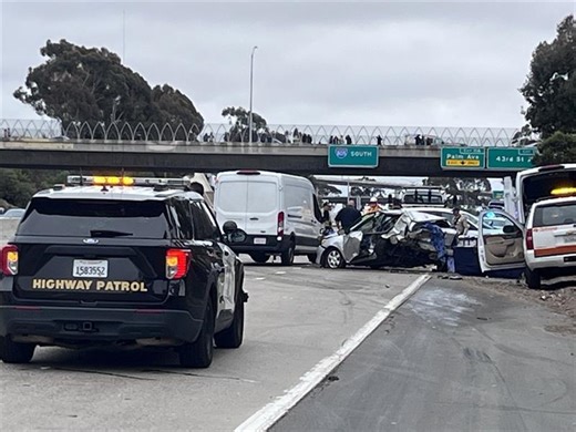 Driver arrested on suspicion of DUI after fatal pile-up crash on I-805