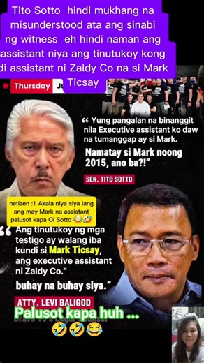 Tito Sotto nagpapalusot lang ngaba at totoo nga ba na may maleta siyang natanggap #vpsarah #shorts