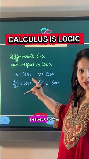 Differentiate sin x with respect to cos x.