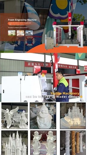 CNC Foam Engraving Machine #cncrouter #machine #foamcutting #cnc #cncfoam