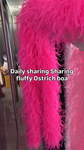 Dance dress Accessories | Daily sharing ostrich feather boa, Very fluffy, Very fluffy, there are 6 ply, 7 ply and 8 ply here. At the end, I’ll share my favorite... | Instagram