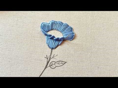Hand Embroidery Designs Flower Pattern | Beginner Friendly