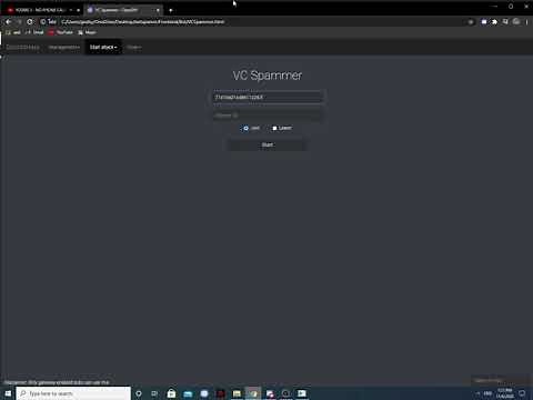 *NEW* DiscordRaidBot | Spam Bot! | VC Spam and More [FREE]