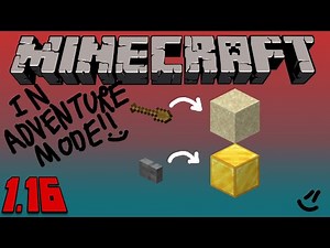 How to PLACE and DESTROY blocks in Minecraft ADVENTURE MODE! (Tutorial, 1.16+ (Java))