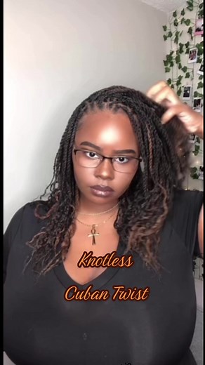 Knotless Cuban Twist Hair Tutorial | Black Girl Magic