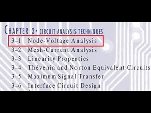 Electric Circuits: Node Voltage Analysis