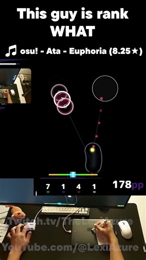 5 digit xooty godmode #osu #osugame Xootynator