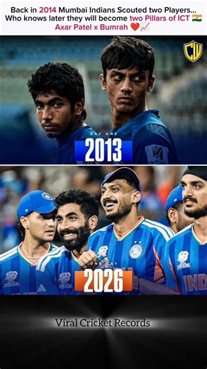 Jasprit Bumrah And Axar Patel #jaspritbumrah #axarpatel #mumbaiindians #trending #cricketshorts
