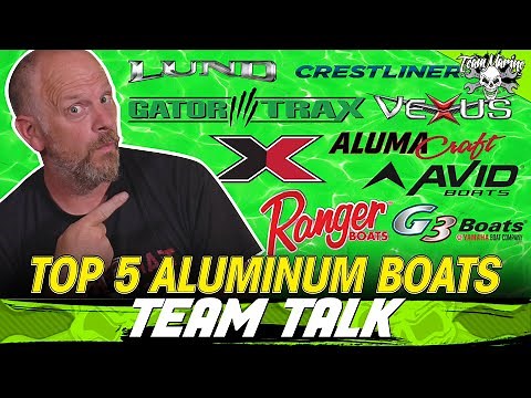 TEAM TALK: TOP 5 ALUMINUM BASS BOATS! (2025)