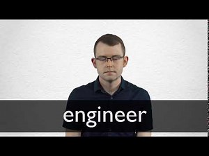 How to pronounce ENGINEER in British English