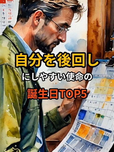 自分を後回しにしやすい使命の誕生日TOP5 ※性格のせいじゃない #誕生日占い #人間関係 #スピリチュアル #誤解されやすい #宿命 第1位：19日生まれ。気づくと周りを優先してしまうけど、その優しさで人を救う役割の人。 当たってたら一言だけでもコメントしてね。保存してまた見返して。
