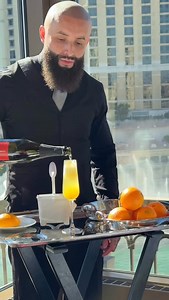Take your brunch to the next level with our tableside mimosa service — fresh-squeezed orange juice and plenty of champagne, just the way it should be 🥂 Join us for brunch Friday through Sunday, from 9:00 AM to 1:30 PM. | Eiffel Tower Restaurant