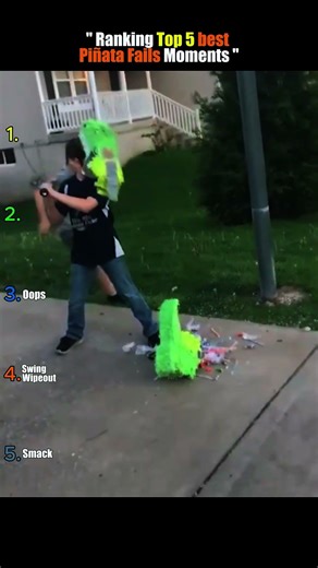 Ranking Top 5 Best Piñata Fails