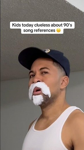 Kids today clueless about 90s song references 😐