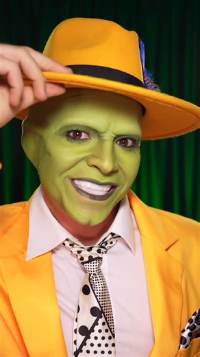 kevin rupard on Instagram: "The Mask makeup transformation / tutorial. This was so much fun I always enjoy doing Jim Carey’s the Mask makeup. My third time around and I’ll probably do it again next year  Video/transitions inspired by @elladoesfx  __ #themask #themaskmakeup #halloweenmakeup #sfx #sfxmakeup"