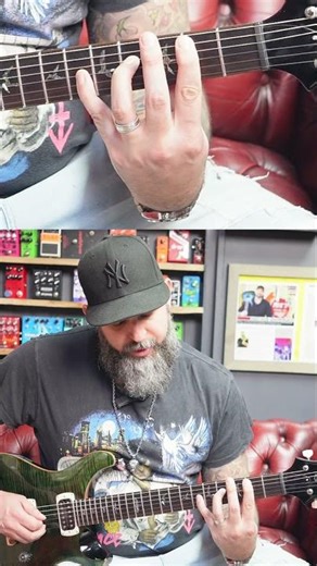 How to Play Message in a Bottle | Easy The Police Guitar Riff Tutorial (Video 56/365) #shorts