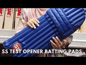 SS Test Opener Royal Blue Batting Pad