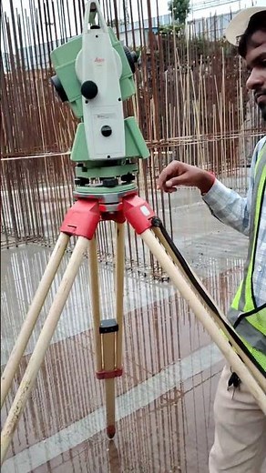 Water Ponding Curing Point Marking Scaffolding Erection Work #constructionsite #building